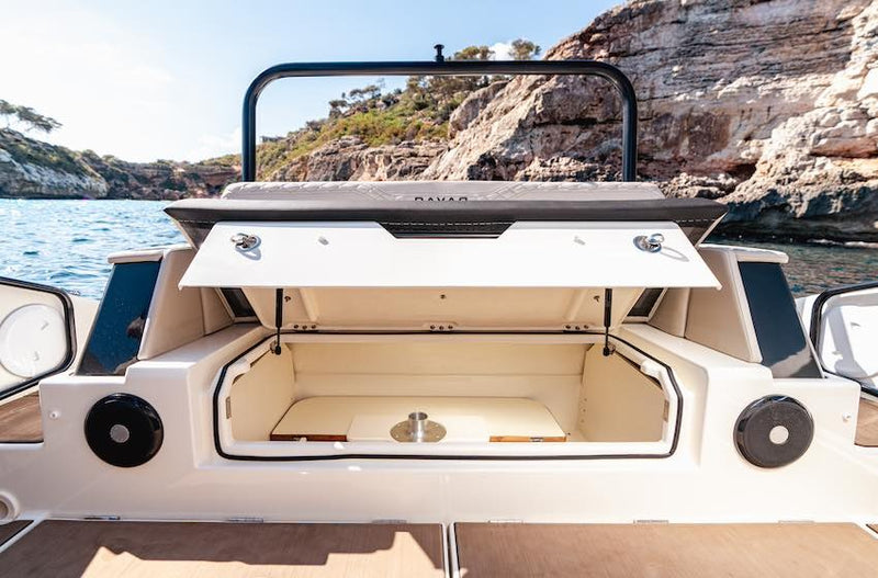 STORAGE BELOW SEAT