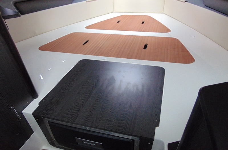 STORAGE BELOW BERTH